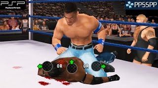 WWE SmackDown vs Raw 2010  PSP Gameplay 1080p PPSSPP [upl. by Nagrom388]