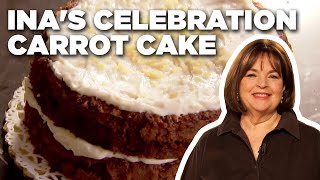 Ina Gartens Carrot Cake Recipe  Barefoot Contessa  Food Network [upl. by Zubkoff]