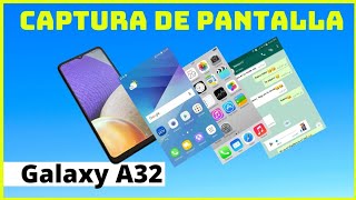 ▶️ Samsung Galaxy A32 COMO Hacer una 𝘾𝙖𝙥𝙩𝙪𝙧𝙖 𝙙𝙚 𝙋𝙖𝙣𝙩𝙖𝙡𝙡𝙖  Trucos y Consejos A32 [upl. by Yardley]