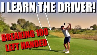 LEARN HOW TO HIT THE DRIVER Beginners Guide to Left handed Golf [upl. by Moule]