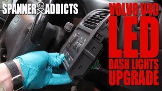 Volvo V40 Dashboard Light Fix [upl. by Yecaw]