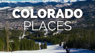 10 Best Places to Visit in Colorado  Travel Video [upl. by Abdel]