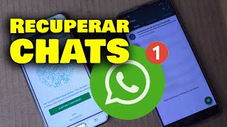 👍 Recuperar Chats de WhatsApp en OTRO Teléfono diferente  Somos Android [upl. by Eyssej]