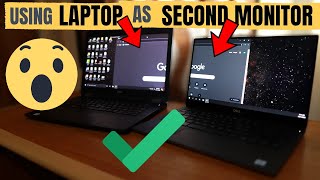 How to use a Laptop a Second Monitor [upl. by Alameda]