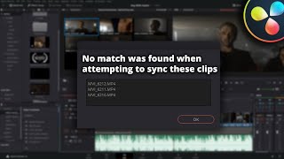 How to FIX Multicam Sync Issues  DaVinci Resolve Tutorial [upl. by Airuam]