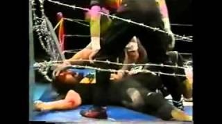 Cactus Jack Vs Terry Funk Deathmatch w Foley Commentary [upl. by Sivlek924]