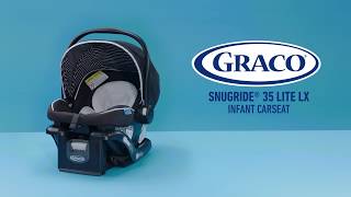 Graco® SnugRide® 35 Lite LX Infant Car Seat [upl. by Ayhtnic523]