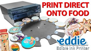 EDDIE  worlds only EDIBLE INK desktop printer [upl. by Douville]