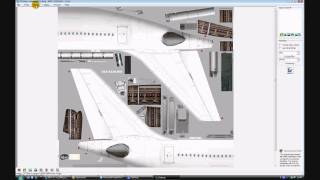 Tutorial How to repaint an aircraft in FSX or FS9 [upl. by Okihcas]