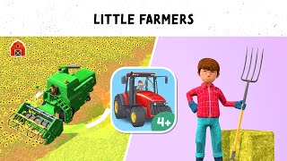 Little Farmers 🚜 3D farming game app for kids [upl. by Elorac]