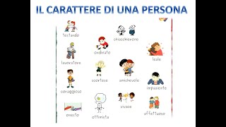 DESCRIVERE IL CARATTERE LEZIONE 27 [upl. by Attenborough788]