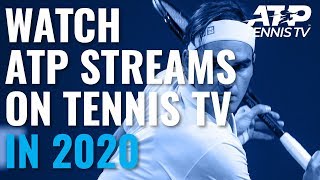 Watch live ATP streams on Tennis TV in 2020 [upl. by Latrell198]