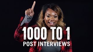 1000 to 1 PostInterviews  1000 to 1  Cut [upl. by Genie]