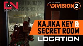 Kajika Key Location amp Where to find Pathway Park Secret Loot Room  Warlords of New York Division 2 [upl. by Aihsele]