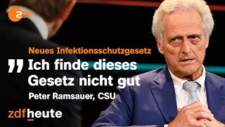 Diskussion Wohin bringt uns das Infektionsschutzgesetz  Markus Lanz vom 22 April 2021 [upl. by Shanley]