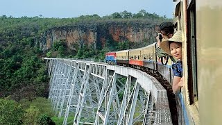 🇲🇲 Myanmar  Time Travel by Rail [upl. by Nnairek]