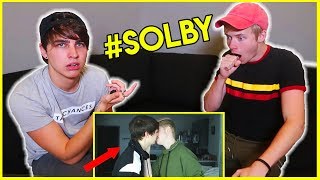 REACTING TO STRANGE SAM AND COLBY EDITS  Colby Brock [upl. by Ardle]