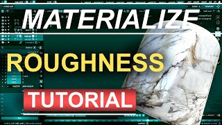 Materialize RoughnessSmooth Map Tutorial In 60 Seconds [upl. by Murial833]