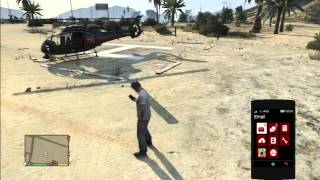 GTA V how to buy Cargobob and Buzzard Helicopter [upl. by Ainessej]