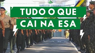 TODAS AS MATÉRIAS QUE CAEM NA ESA [upl. by Peirsen472]