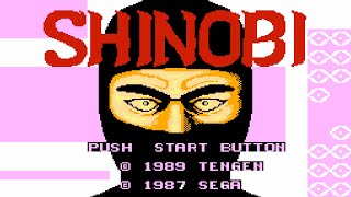 Shinobi Longplay NES QHD [upl. by Noivax]