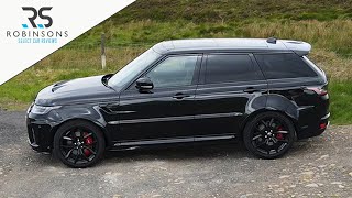 2021 Range Rover Sport SVR Review  If thunder was a car it would be this [upl. by Pachston878]