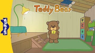 Teddy Bear  Nursery Rhymes  Action  Little Fox  Animated Songs for Kids [upl. by Tomlin892]