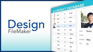 FileMaker Layout Design 01 [upl. by Esir]