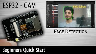 ESP32 CAM Getting Started  Face Detection [upl. by Keelia]