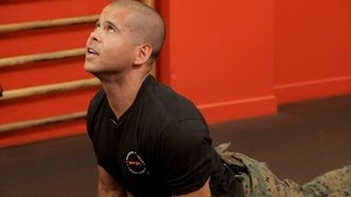 How to Do a Dive Bomber PushUp  Warrior Fitness [upl. by Ayrotal827]