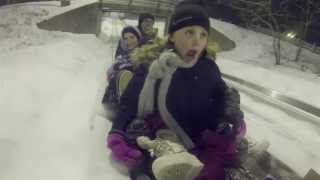 Take a Ride on the Pokagon State Park Toboggan  Indiana DNR [upl. by Eerased351]