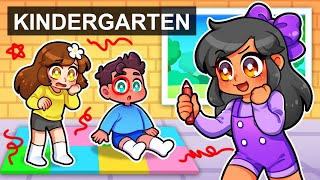 The BAD KID in Roblox Kindergarten [upl. by Kirat]