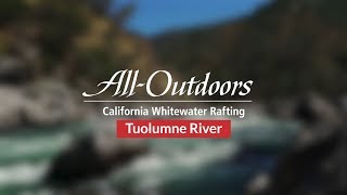 Tuolumne River Headwaters Whitewater Rafting Downstream of Yosemite National Park [upl. by Hudgens]