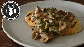 Creamy Garlic Mushrooms on Toast  Kitchen Daddy [upl. by Gardner289]