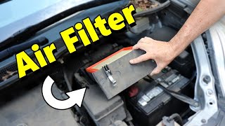 How To Clean Your Car Air Filter in 3 Easy Steps [upl. by Zaneski]