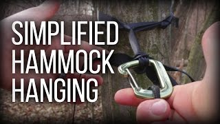 Hammock Hanging Simple and Cheap [upl. by Kcirddec]