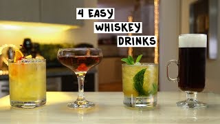 Four Easy Whiskey Drinks [upl. by Wilfred]