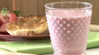 How to Make Strawberry Smoothies  Smoothie Recipes  Allrecipescom [upl. by Cami505]