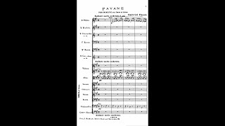 Fauré  Pavane in F Minor Op 50 Score [upl. by Pressey]