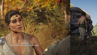 Assassins Creed Odyssey Daphnae Romance Alexios [upl. by Lyda]