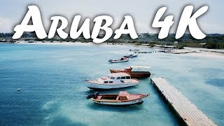 4K Aruba Drone Footage [upl. by Autrey]