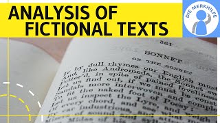 Analysis of fictional texts  Fiktionale Texte in Englisch analysieren  Aufbau Steps amp Struktur [upl. by Ahtabbat]