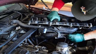 BMW N52 How To Replace CCV Intake Manifold Removal Step By Step Guide [upl. by Ailecra976]