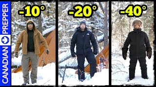 3 Levels of Cold Weather Clothing Cool Cold and Extreme [upl. by Els]