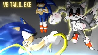 Tails VS Sonic “CHASING”  FNF Animation [upl. by Eidderf]