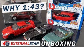 Why to collect 143 car models  unboxing few Bburagos [upl. by Risteau760]