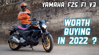 Yamaha FZSFI V3 Deluxe Review  Worth Buying [upl. by Ayal]