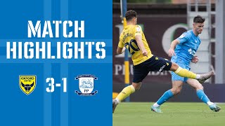 Highlights  Oxford United 31 PNE [upl. by Egag]