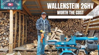 Old Wallenstein Wood Splitter  A Quality Log Splitter [upl. by Lail283]