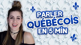 PARLER QUÉBÉCOIS EN 5 MINUTES  DENYZEE [upl. by Aicenav]